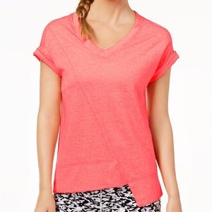 Calvin Klein Performance Asymmetrical-Hem Top